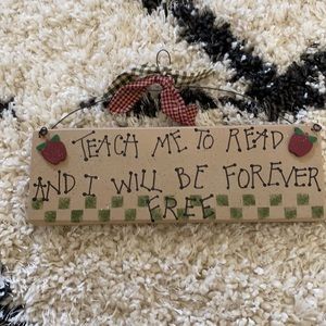 Teacher Sign Decoration